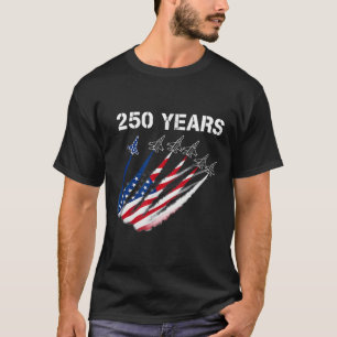 Camiseta 250 años americano 1776 2026 250 cumpleaños usa 4t