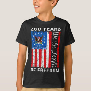Camiseta 250 años aniversario americano bandera usa 250 cum