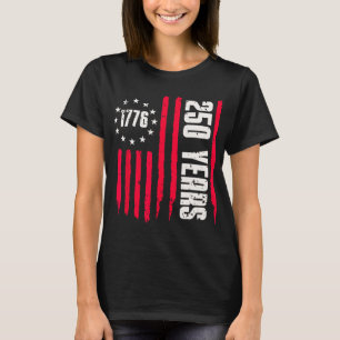 Camiseta 250 años Aniversario de América 250º Día de la Ind
