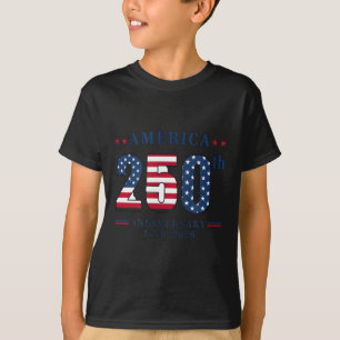 Camiseta 250 años aniversario de América 250º Independencia