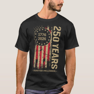 Camiseta 250 años Aniversario de América 250º Independencia
