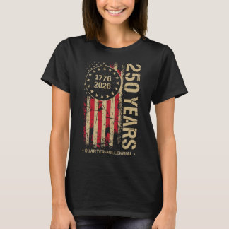 Camiseta 250 años Aniversario de América 250º Independencia