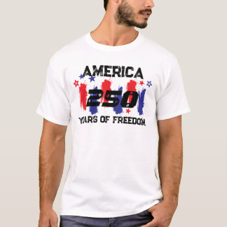 Camiseta 250 Años Aniversario de América 250º Independencia
