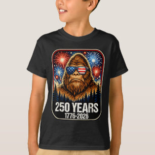 Camiseta 250 años Bigfoot Patriótico 1776-2026 250º
