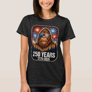 Camiseta 250 años Bigfoot patriótico 1776-2026 250º
