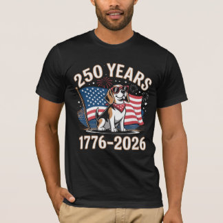 Camiseta 250 Años de Aniversario de América Cumpleaños 250 