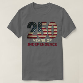 Camiseta 250 Años De Independencia América
