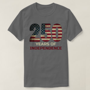 Camiseta 250 Años De Independencia América