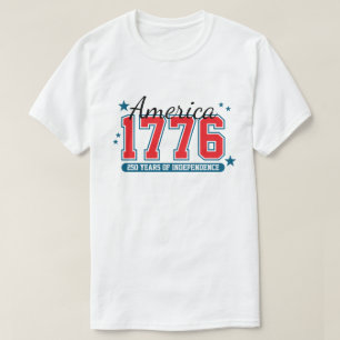 Camiseta 250 Años de Independencia Aniversario 4 de Julio 