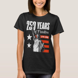 Camiseta 250 años de libertad América 1776-2026
