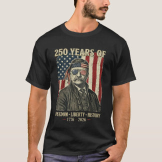 Camiseta 250 Años de Libertad Historia de la Libertad Theod