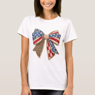Camiseta 250 Años De Libertad Lazo Patriótico USA 4 De Juli