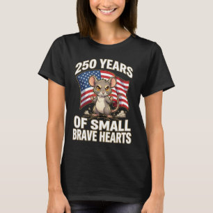 Camiseta 250 Años de Pequeños Corazones Valientes Arte de R