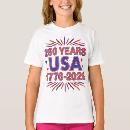 Camiseta 250 años EE.UU. | 1776-2026 Semiquincentenario