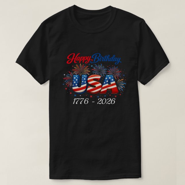Camiseta 250 años EE. UU. -31b (Diseño del anverso)