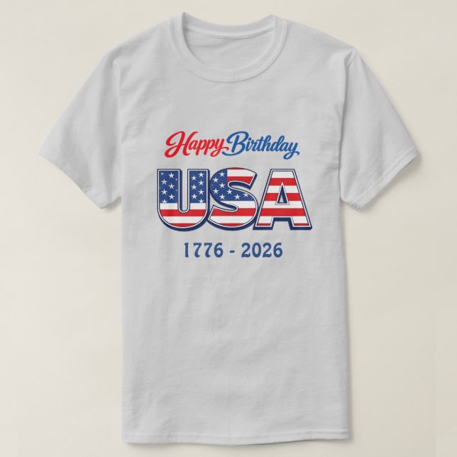 Camiseta 250 años EE. UU. -31c (Diseño del anverso)