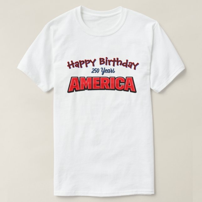 Camiseta 250 Años EE. UU. -32b (Diseño del anverso)