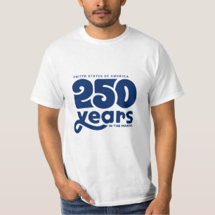 Camiseta 250 años en la creación