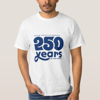 Camiseta 250 años en la creación