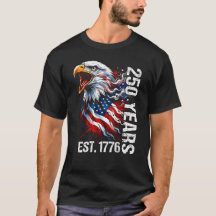 250 Años Est 1776 Antigua Bandera Águila Calva EEU
