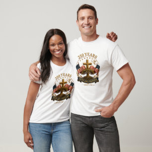 Camiseta 250 Años Fe y Libertad