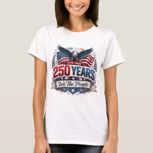 Camiseta 250 Años Nosotros El Pueblo USA Patriótico 1776-20