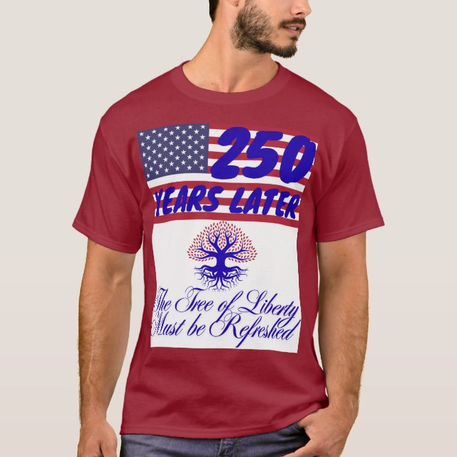 Camiseta 250 Árbol de la Libertad  (Anverso)