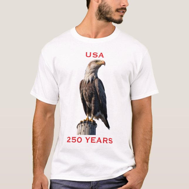 Camiseta 250 cumpleaños  (Anverso)