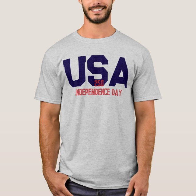 Camiseta 250 Día de la Independencia de EE. UU. (Anverso)