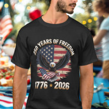 250 Years Of Freedom Eagle 1776 2026 Celebration 