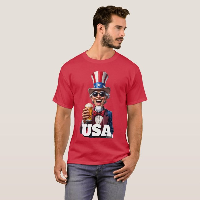 Camiseta 250th America's 4th of July Independence Day  (Anverso completo)