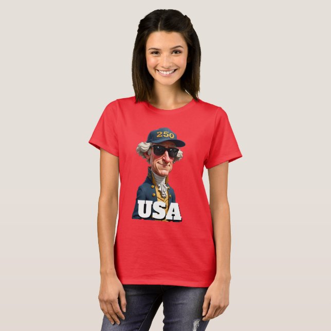 Camiseta 250th America's Birthday  (Anverso completo)