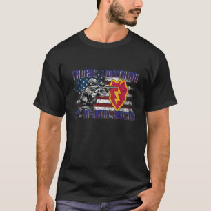Camiseta 25.ª División de Infantería 25 ID Tropic Lightning