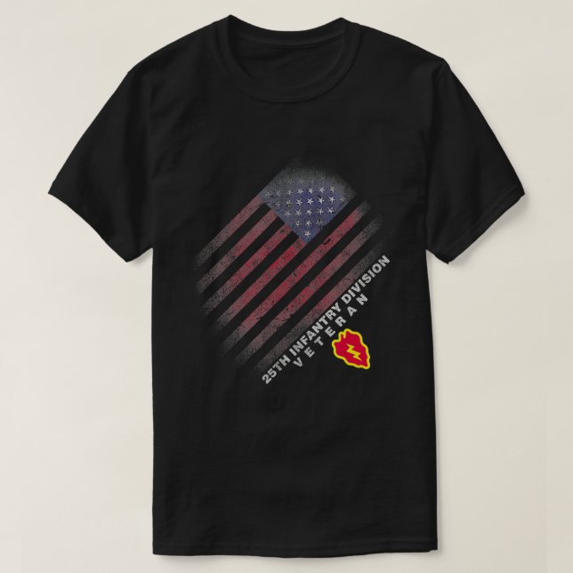 Camiseta 25.ª División de Infantería Veteranos de la Bander (Diseño del anverso)