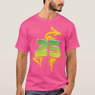 Camiseta 25.º Cumpleaños Presentes Hombres Mujeres Guay Spr