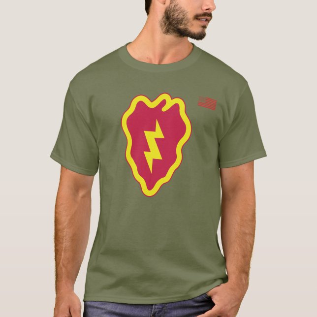 Camiseta 25.º distintivo de la División de Infantería (Anverso)