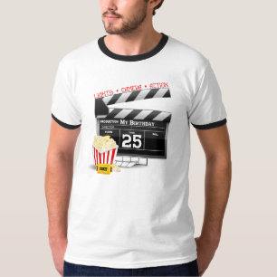 Camiseta 25.º Fiesta de cine de Hollywood