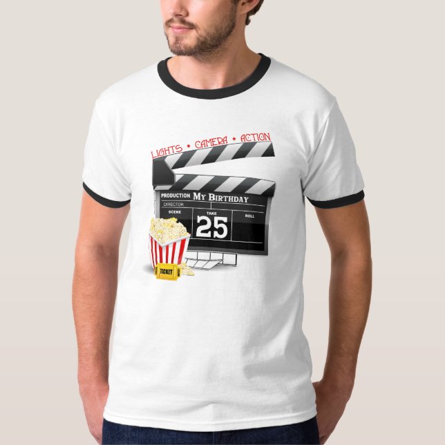 Camiseta 25.º Fiesta de cine de Hollywood (Anverso)