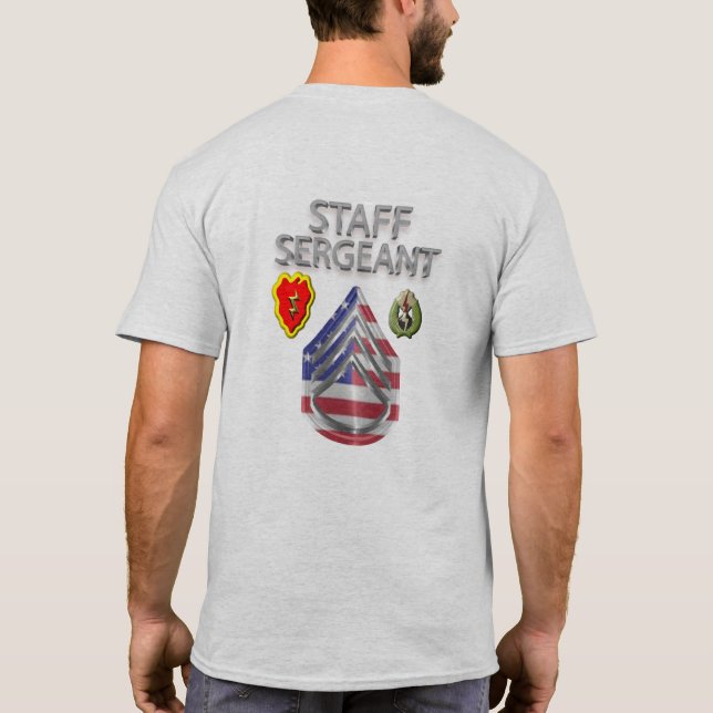 Camiseta 25.º sargento de la División de Infantería (Reverso)