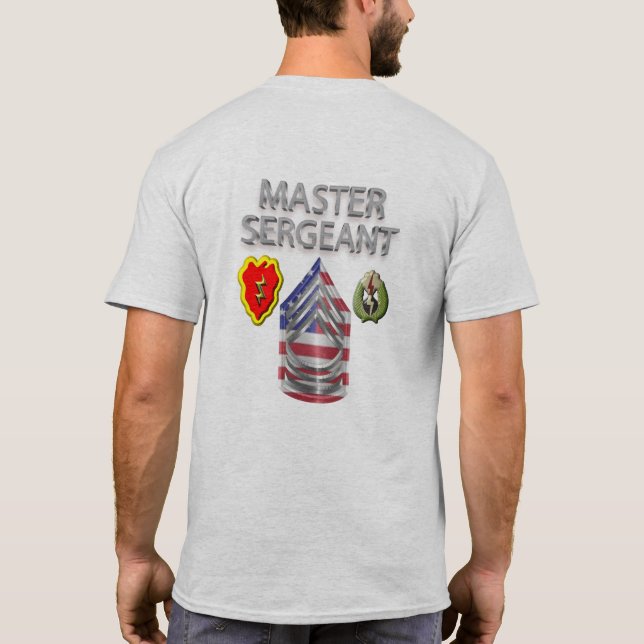Camiseta 25.º sargento mayor de la División de Infantería (Reverso)