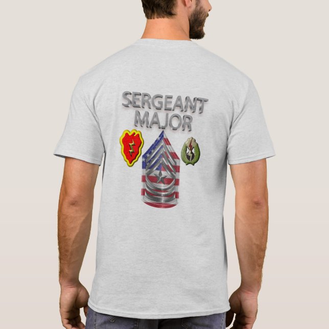 Camiseta 25.º sargento mayor de la División de Infantería (Reverso)