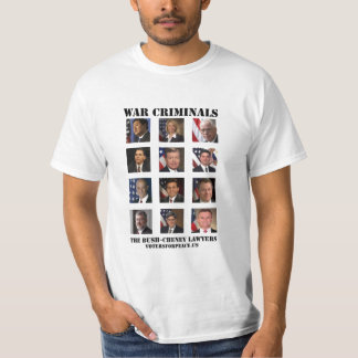 Camiseta $25.00 Criminales de Guerra Tee