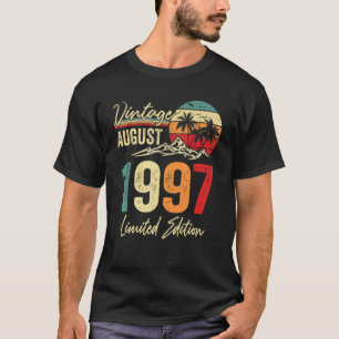 Camiseta 25 Agosto 1997 25º cumpleaños