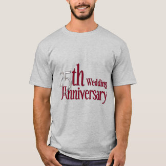 Camiseta 25° Aniversario de la Plata y Borgoña