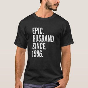 Camiseta 25 Aniversario Del Boda Epic Husband S