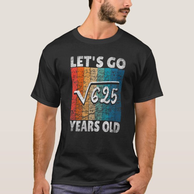 Camiseta 25 Aniversario echemos raíces de 625 a 25 años (Anverso)