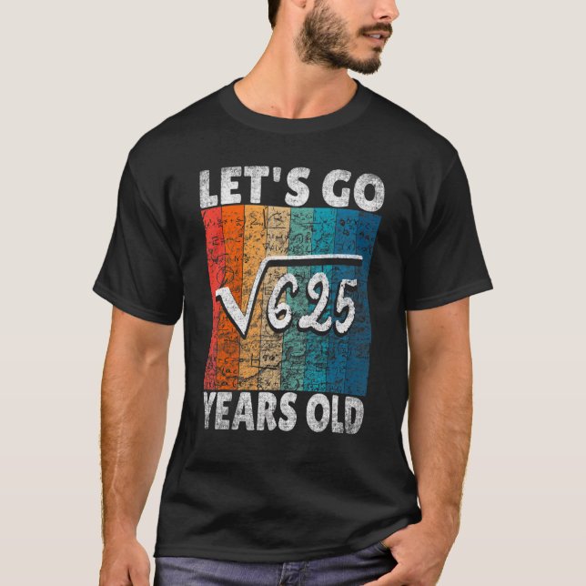 Camiseta 25 Aniversario echemos raíces de 625 a 25 años (Anverso)