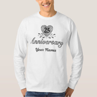Camiseta 25° aniversario - Plata