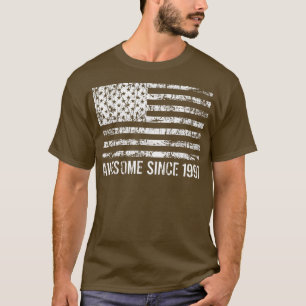 Camiseta 25 años, eeuu vintage, alucinante desde 1997