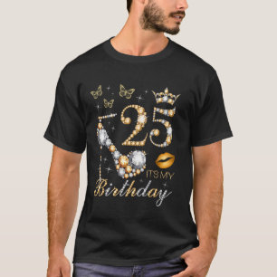 Camiseta 25 años es mi fiesta de cumpleaños 25 años, 25 año